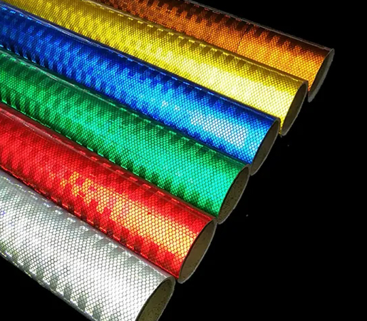 Lámina reflectante de microprismas de PET para señales de tráfico