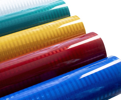 Láminas reflectantes prismáticas