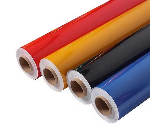 Película reflectante de microesferas de vidrio