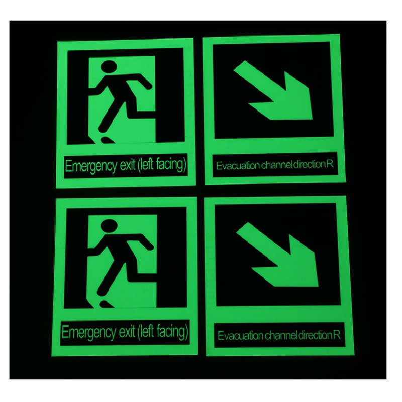 rintable glow in the dark photoluminescent vinyl film