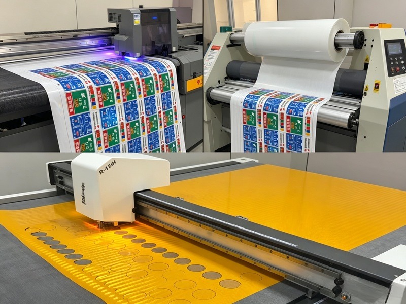 Custom printed diamond grade reflective film Custom printed diamond grade reflective film