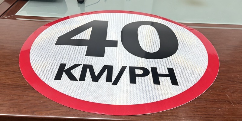 PMMA protected custom printed reflective film PMMA protected custom printed reflective film